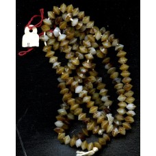 VINTAGE CZECH TORTOISE SHELL SPACERS