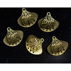 VINTAGE BRASS FILIGREE FINDINGS