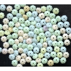VINTAGE PASTEL BABY FLOWER BEADS