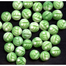 VINTAGE GREEN CABBAGE ROSES