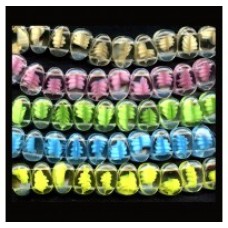 Gorgeous Vintage WG Givre Two Hole Beads