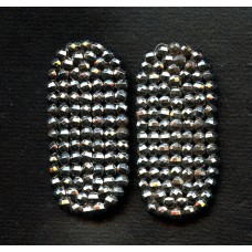 VICTORIAN CUT STEEL SHOE BUCKLES