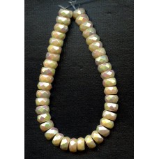 VINTAGE SPARKLING SAND AB RONDELLS