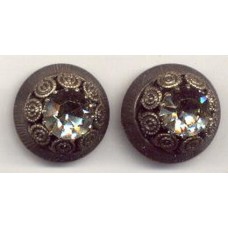 VINTAGE BLACK DIAMOND BUTTONS