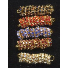 VINTAGE CRYSTAL RONDELLS