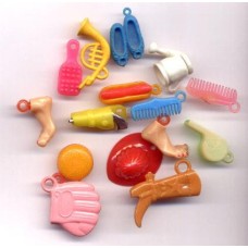 VINTAGE PLASTIC CHARMS...ADORABLE