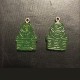 VINTAGE GREEN BAKELITE HUMPTY DUMPTY CHARM