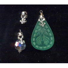 STERLING FILIGREE BEADCAPS