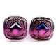 VINTAGE AMETHYST DECO STONES