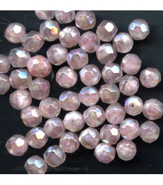 VINTAGE POWDER BUFF PINK BEADS