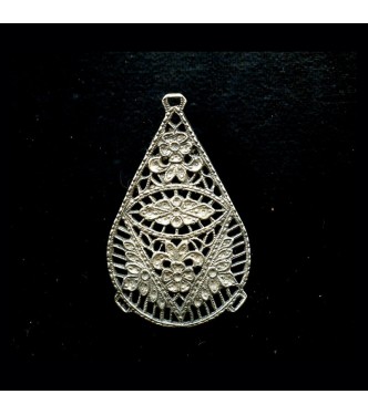 MAGNIFICENT STERLING SILVER FILIGREE CENTERPIECE