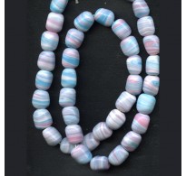 VINTAGE PINK, WHITE AND BLUE COTTON CANDY SWIRLS