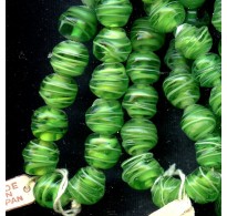 VINTAGE JAPANESE EMERALD SWIRLS