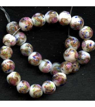 BEAUTIFUL VINTAGE VENETIAN WEDDING CAKE BEADS