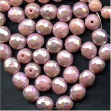 VINTAGE SOFT PINK LUSTER BEADS