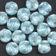 VINTAGE AQUA RUFFLES 