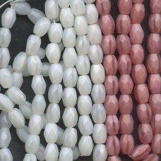 VINTAGE CZECH SPARKLING FACETED BEADS