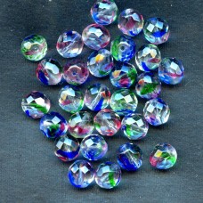 VINTAGE MULTICOLORED GIVRE BEADS