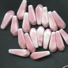 VINTAGE PINK AND WHITE DROPS