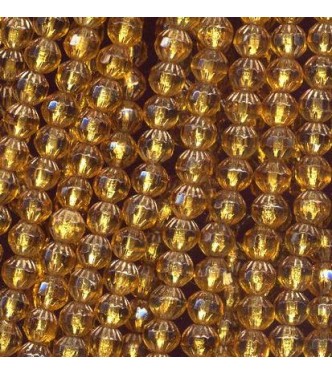 1920's FACETED INCISED TOPAZ SPARKLERS