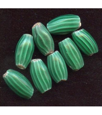 VENETIAN CHEVRON WATERMELON TRADE BEADS