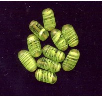 VINTAGE LIME WINDOW BEADS