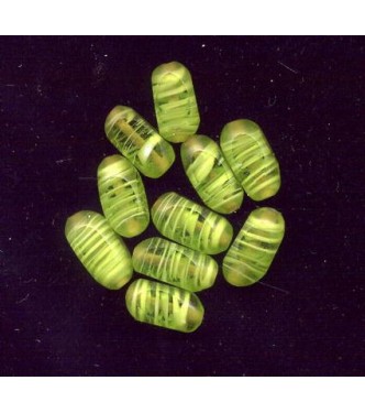 VINTAGE LIME WINDOW BEADS