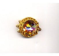 VINTAGE SWAROVSKI & TOPAZ CLASP