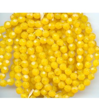 VINTAGE SPARKLING FACETED GOLDENROD