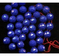 VINTAGE 1920's TWO HOLE COBALT BEADS