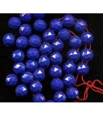 VINTAGE 1920's TWO HOLE COBALT BEADS