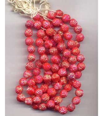 VINTAGE PINKISH RED LUSTER BERRIES