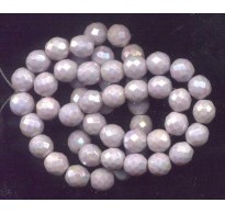 PALE LILAC VINTAGE LUSTER BEADS