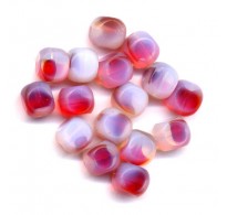 VINTAGE OPALESCENT WINDOW BEADS