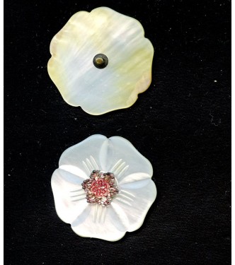 VINTAGE MOTHER OF PEARL BUTTON