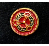 1930'S RED CZECH MEDALLION