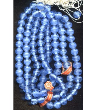 VINTAGE JAPANESE CHERRY BRAND SKYBLUE  BEADS