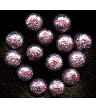 BEAUTIFUL VINTAGE VENETIAN FOIL CABOCHONS