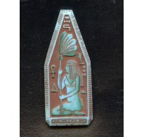 EGYPTIAN REVIVAL TURQUOISE FOCAL PENDANT