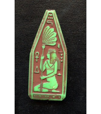 EGYPTIAN REVIVAL GREEN FOCAL PENDANT