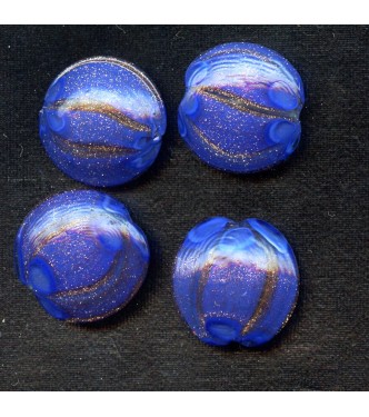 VINTAGE VENETIAN ROYAL BLUE PANCAKES