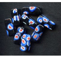 VINTAGE VENETIAN BLACK  MILLEFIORI's