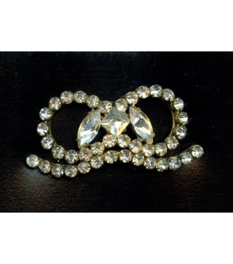 GORGEOUS VINTAGE RHINESTONE CENTERPIECE