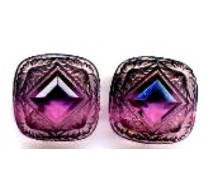 VINTAGE AMETHYST DECO STONES