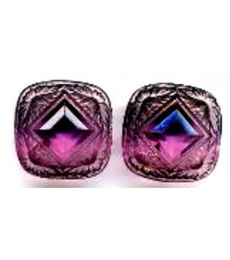 VINTAGE AMETHYST DECO STONES