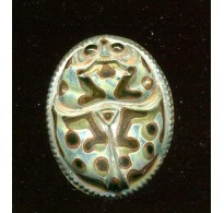 VINTAGE CZECH EGYPTIAN REVIVAL SCARAB